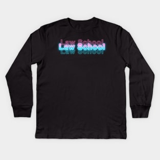 Law School Kids Long Sleeve T-Shirt